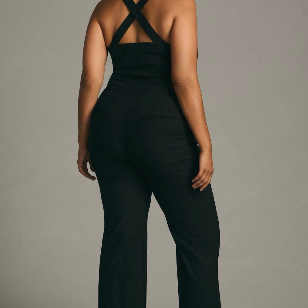 Maeve Naomi black Workwear Jumpsuit  NWT